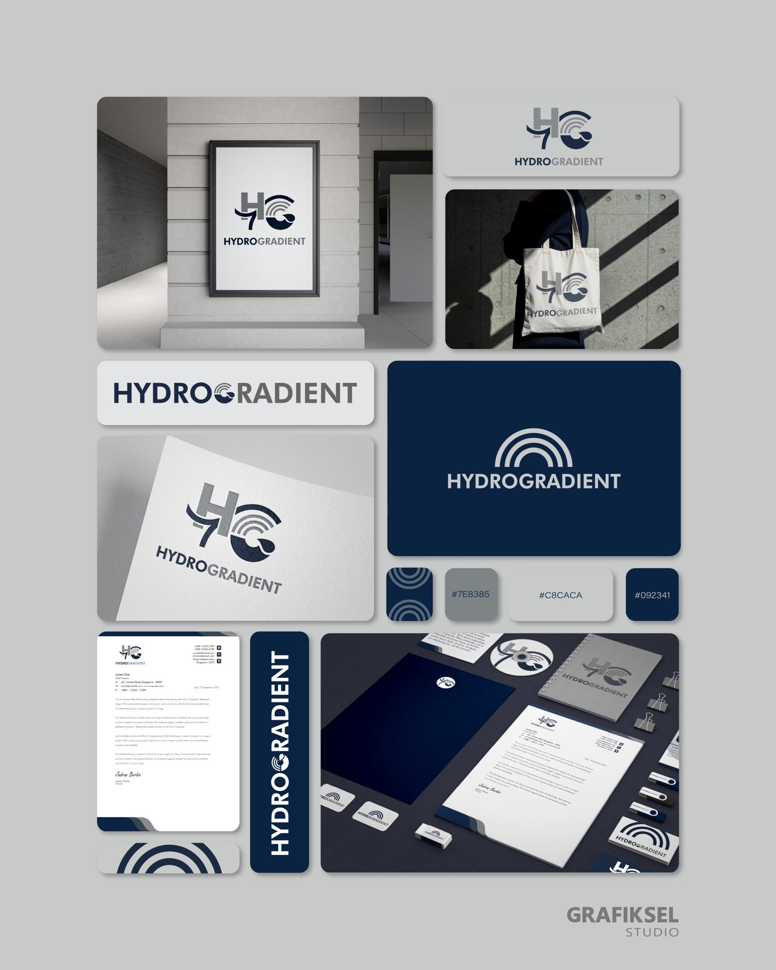visual identitiy hydrogradient