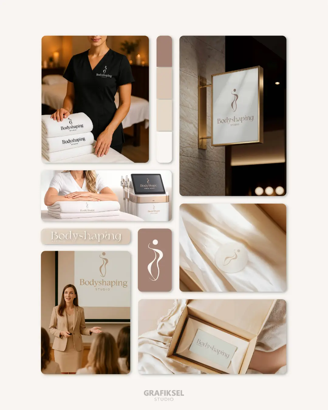 Bodyshaping studio branding